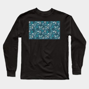 Abstract arcs Long Sleeve T-Shirt